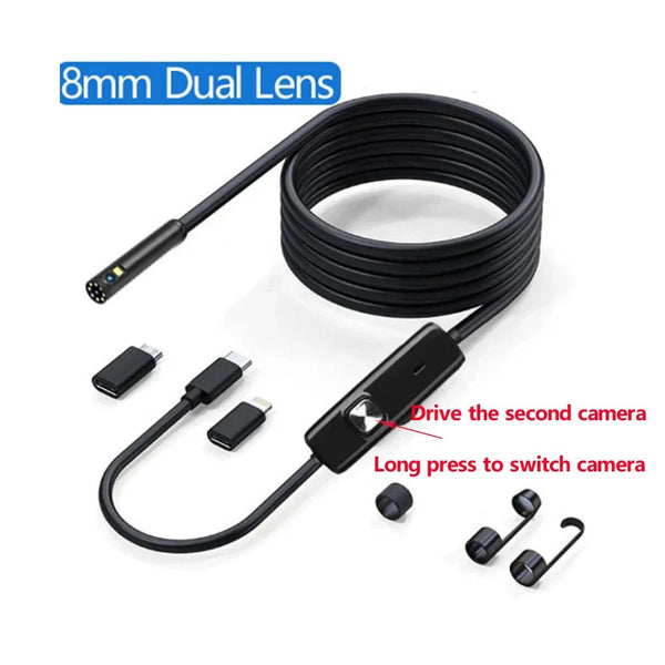HD1920P Endoscope Camera - Type C Inspection For Car Sewer And Pipeline IP67 - stepyours.com
