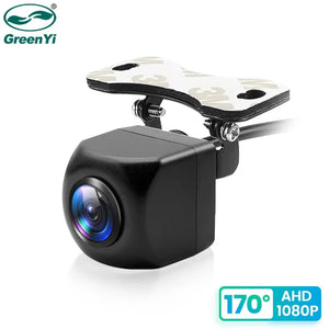 GreenYi AHD 1080P Car Rear View Camera Full HD Night Vision 170 Degree Lens C816 - stepyours.com