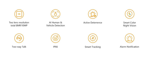 IMOU Dual Lens Outdoor PT Camera 360 AI Security With Human And Vehicle Alerts - stepyours.com