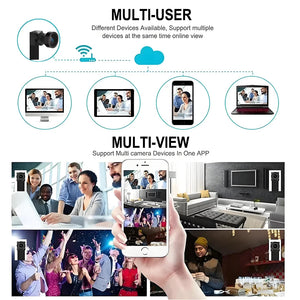 Newly improved 4K HD mini WiFi camera, supporting remote viewing, motion detection, DIY home nanny style camera by stepyours.com