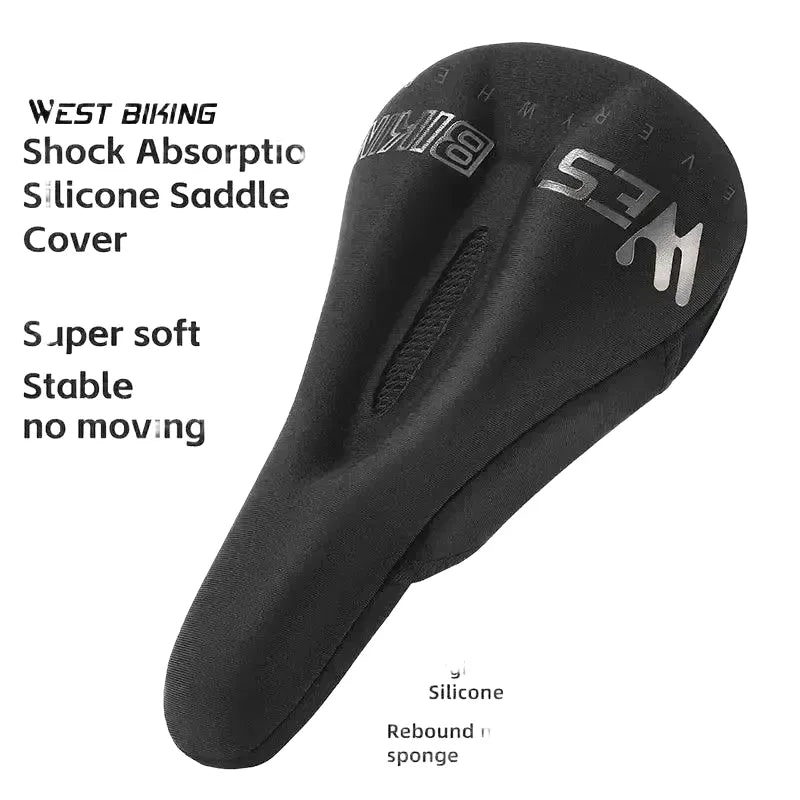 Comfortable Waterproof Bicycle Saddle Cover With Gel Foam