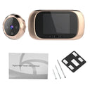 2.8 Inch Video Doorbell Peephole Camera 90 Degrees Doorbell Motion Detection Eye Digital LCD Door Monitoring Electronic Cat Eye by stepyours.com