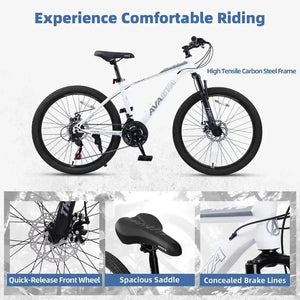 Inch Carbon Steel Mountain Bike — product image 4