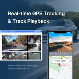 Jimi JC400P 4G Car Camera Dual 1080P Live Stream GPS Tracking WiFi Dash Cam - stepyours.com