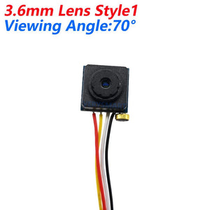 Mini FPV Analog Camera - 170 Degree Wide Angle 12x12mm Lens CVBS CCTV - stepyours.com