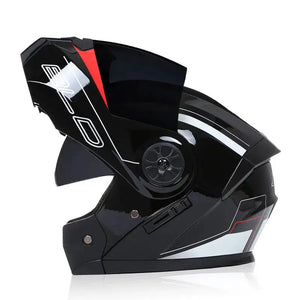 BLD Modular Flip Up Motorcycle Helmet — product view 9