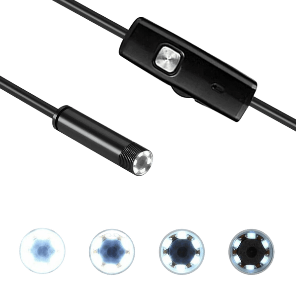 5.5mm Sewer Endoscope Type C Mini Camera For Android Compact Borescope Hooks - stepyours.com
