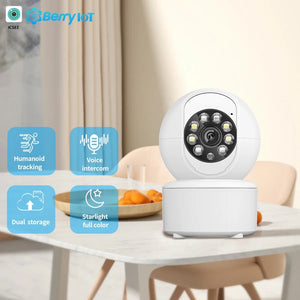 1080P Smart WiFi Pet Monitor Camera With Night Vision And Auto Tracking - stepyours.com