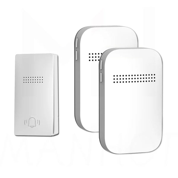 New Wireless Doorbell Waterproof Plug Button No Battery Required Ring Bell Chimes Sets Home Smart Door bell 38 ringtones by stepyours.com