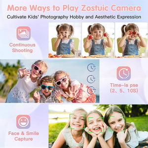 Kids Digital Camera Camcorder 16x Zoom 1080P 44MP for Beginners - stepyours.com