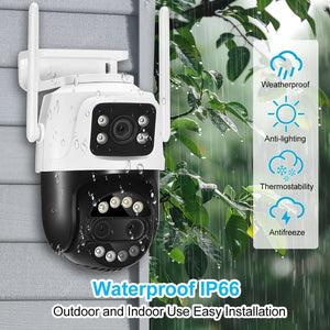 ASECAM 12MP 6K WiFi Camera - 8X Zoom With AI Human Detection Auto Tracking - stepyours.com