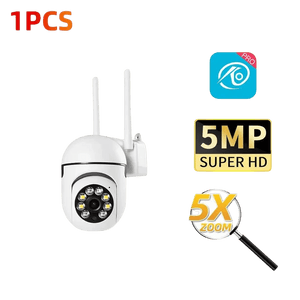 OKam Pro Indoor 8MP WiFi IP Camera - Smart Tracking And 355 Degree Pan - stepyours.com