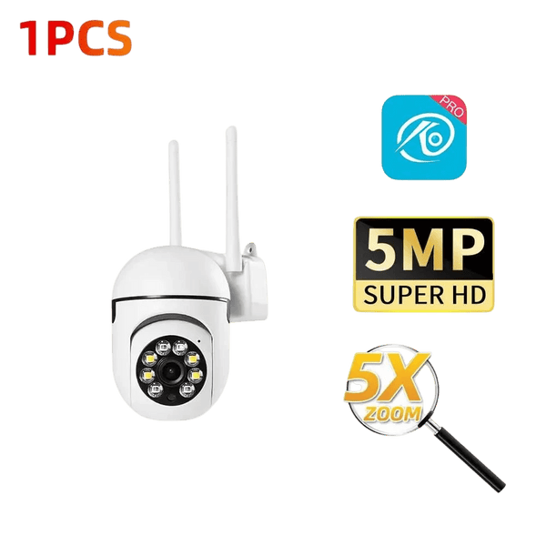 OKam Pro Indoor 8MP WiFi IP Camera - Smart Tracking And 355 Degree Pan - stepyours.com