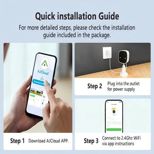 Jennov 2K Wireless Security Camera IP66 Waterproof Color Night Vision Outdoor - stepyours.com