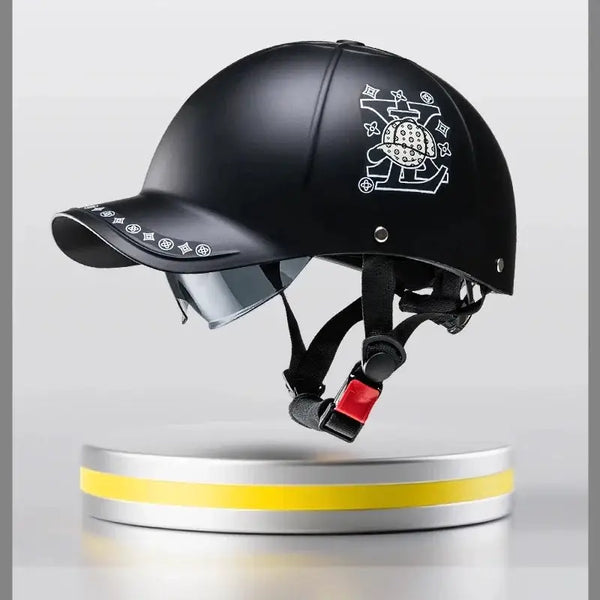 Retro Baseball Cap Safety Helmet — product view 7