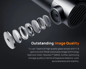 70mai 4K Dash Cam A810 Front Rear Set With 4G LTE UP04 GPS ADAS DVR - stepyours.com