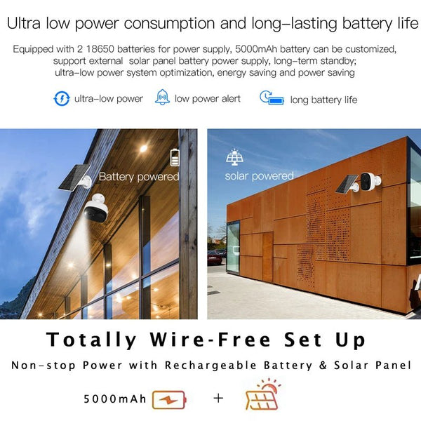 HEIYOUCAM BW4 Wireless Outdoor Security Camera - 2K 3MP Battery 2 Way Audio - stepyours.com