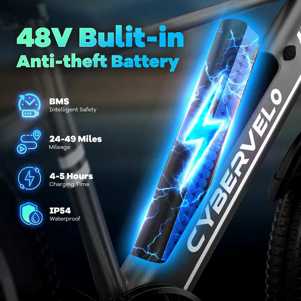 Cybervelo Electric Bike for Custom Setups — product view 3