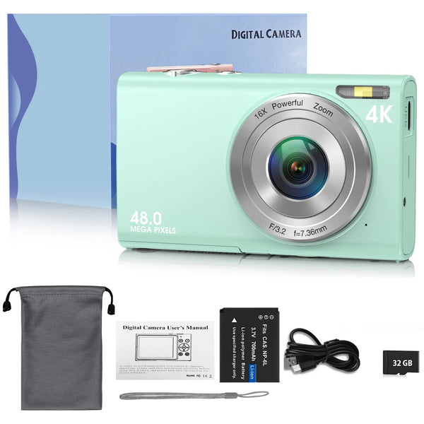 4K Vlogging Camera 42.4MP Sensor With 2.8 Inch Screen Camcorder For Photography - stepyours.com