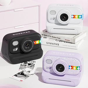 Joytrip Kids Color Instant Print Camera No Ink Thermal Paper HD Video Gift - stepyours.com