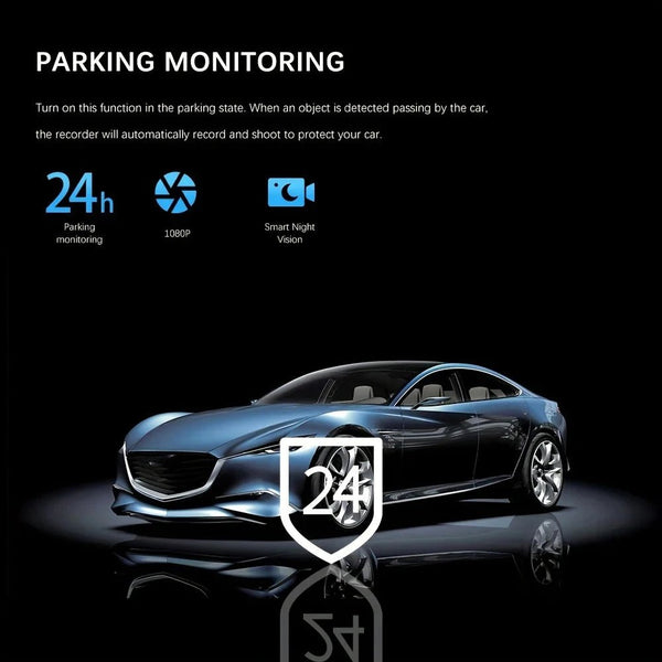 4 Channel 360 Dash Cam With 1080P Front Left Right Rear 24H Parking - stepyours.com