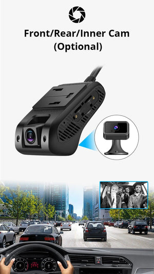 JIMIMAX 4G Dash Cam Front and Rear JC400A WIFI Hotspot GPS Live Stream App - stepyours.com