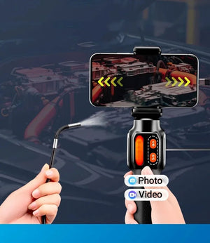 Type C 360 Degree Two Way Rotary Endoscope Camera 1080P HD For Car Inspection - stepyours.com