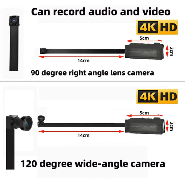 4KHD mini WiFi camera with remote viewing, mobile detection and other functions, home DIY nanny style wireless HD camera by stepyours.com