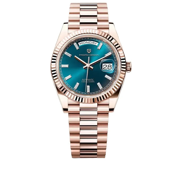 PAGANI DESIGN DD36 Men's Watches Rose Gold Luxury Automatic Watch For Men Mechanical Wristwatches Sapphire Mirror Clock Gift Man