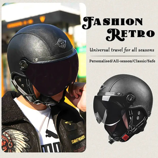 Vintage Gb Certified Riding Helmet — product view 2