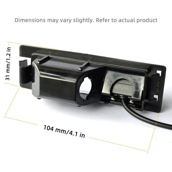 HD Rear View Backup Camera with License Plate Light for Buick Regal Excelle GT Opel Astra Fiat - stepyours.com