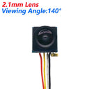 Mini FPV Analog Camera - 170 Degree Wide Angle 12x12mm Lens CVBS CCTV - stepyours.com