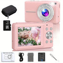 Kids Digital Camera Camcorder 16x Zoom 1080P 44MP for Beginners - stepyours.com
