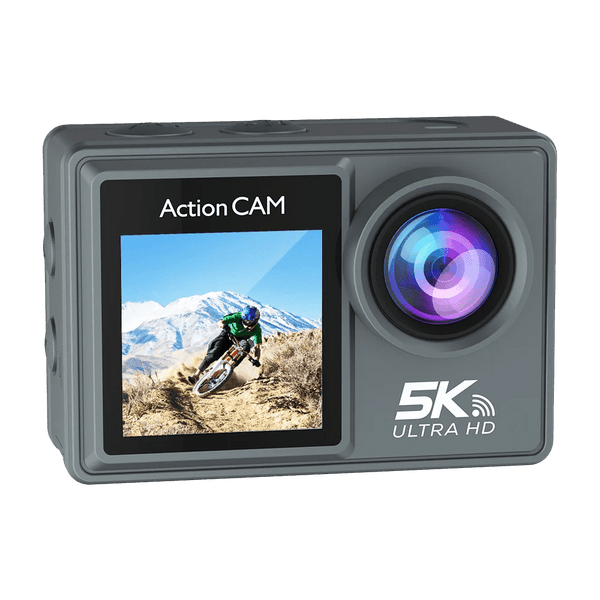 HUAFANT M4R Action Camera 5K 4K60FPS Waterproof 30m IPS Touch LCD 5X Zoom - stepyours.com