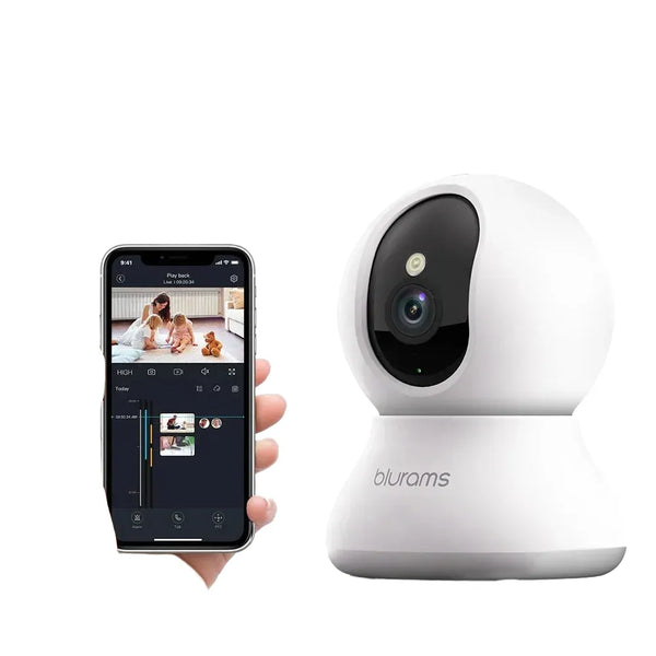 Blurams 2K 360 PTZ Pet Camera With 2 Way Audio Indoor Security - stepyours.com