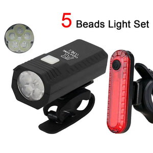 Bike Light Set - Easy Install USB Waterproof — product view 8