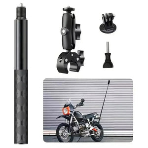 For Insta360 x2 x3 x4 x5 Motorcycle Bike Mount Selfie Stick for Insta 360 x2 x3 x4 x5 Moto Monopod Handlebar Accessories Kit