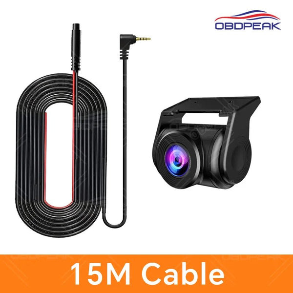 FHD 1080P Car Rear View Camera Waterproof For DVR Dashcam T30 K50 - stepyours.com