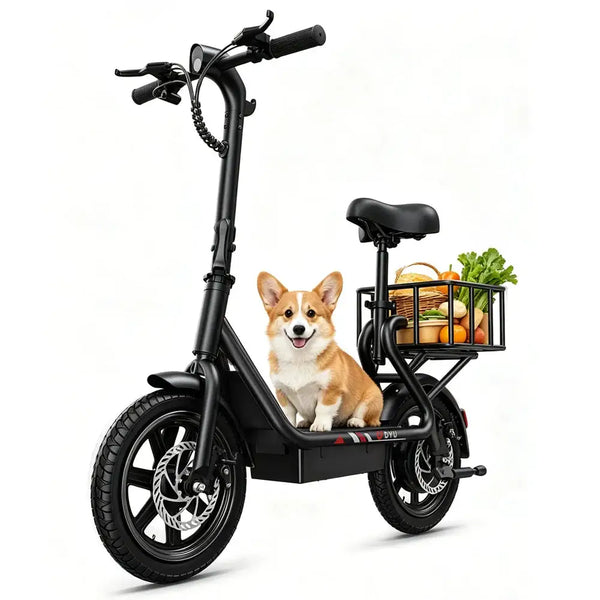 Compact Dyu Foldable Electric Scooter — product view 8