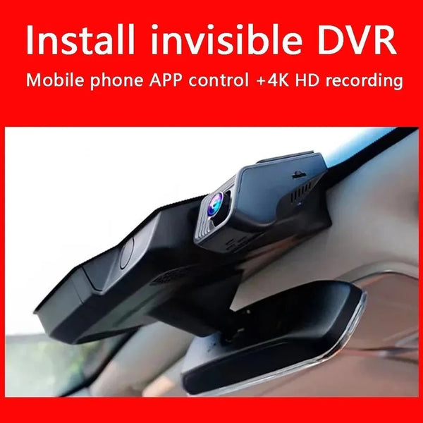 4K WiFi Dash Cam For Cars With App Control And 24H Parking Monitor - stepyours.com