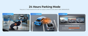 AZDOME 4K Dash Cam M550 Max GPS WiFi Car DVR 3.18Inch Screen Rear Cam - stepyours.com