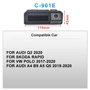 AHD 1920x1080P Car Rear Camera For VW Audi Skoda 170 Degree Wide View - stepyours.com