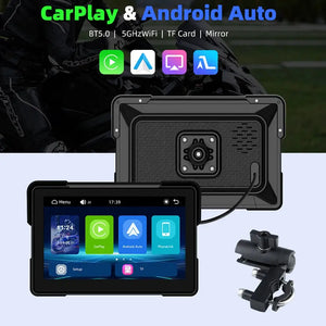 Portable Wireless CarPlay Moto Dashboard — product view 2