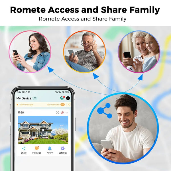 4K Outdoor Dual Lens PTZ WiFi Security Camera With 5X Zoom And Smart Tracking - stepyours.com