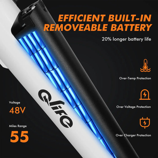 Qlife Steptthru Ebike - Long Range — product view 3