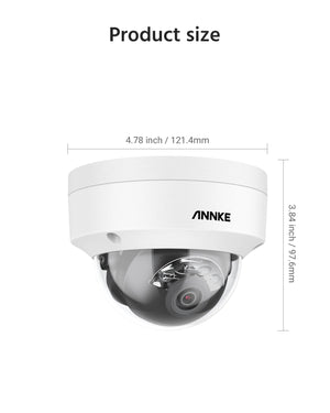 ANNKE 12MP Outdoor Dual Light PoE Security Camera IP67 Night Vision C1200 - stepyours.com