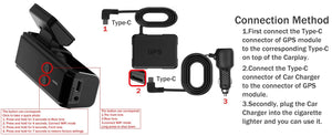 Aprilboy 4K Dash Cam With Front And Rear Cameras Night Vision Parking Monitor - stepyours.com