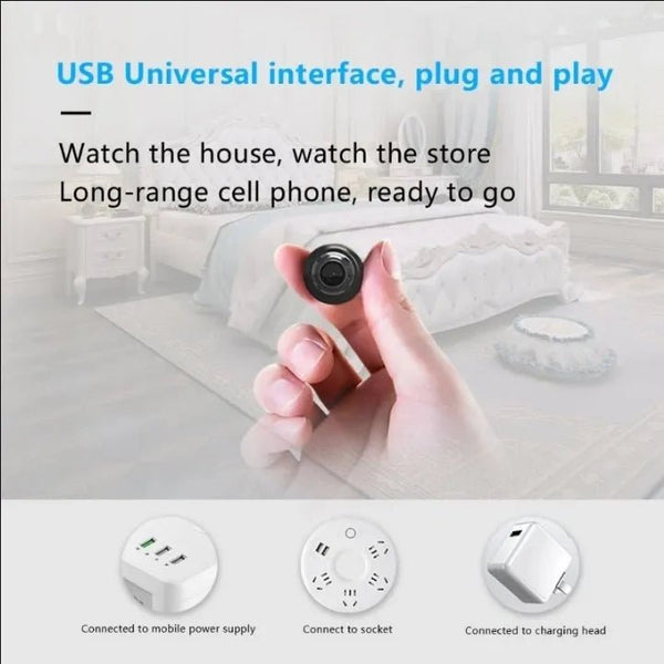 X5 1080P WiFi Night Vision Home Security Camera With Motion Detection - stepyours.com