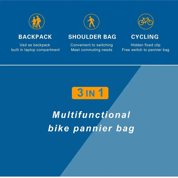 Waterproof Bike Pannier Bag for Cycling — product view 8
