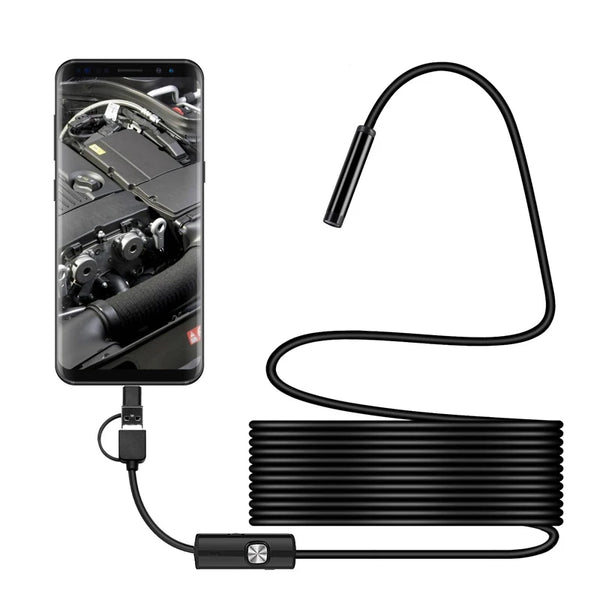 Wired Mini Endoscope Camera - 1080p Waterproof USB Type - C for Android and PC - stepyours.com